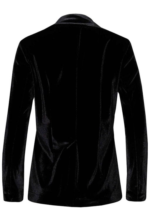 Casaco básico veludo