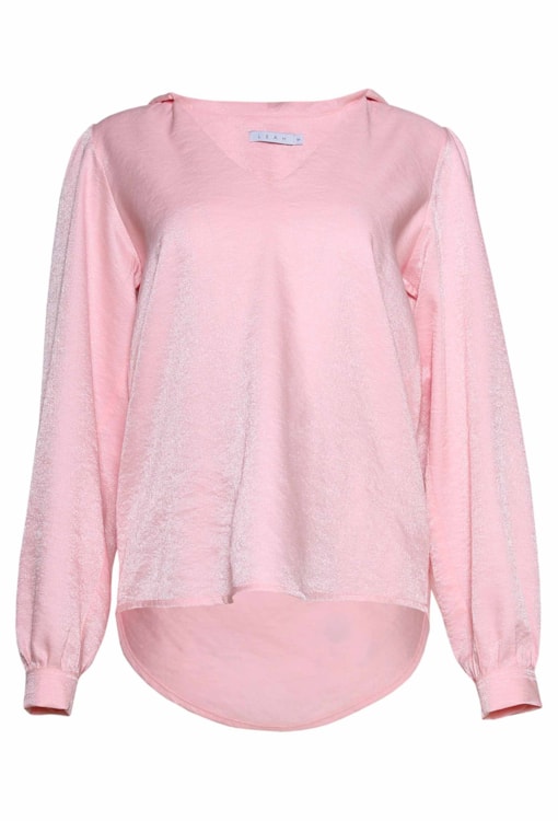 Camisola básica efeito acetinado