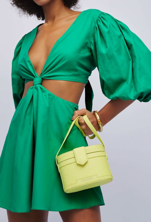 Vestido Curto com Nó