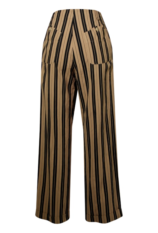 Calças Pantalona às Riscas