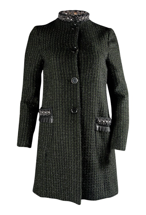 Casaco com aplicações